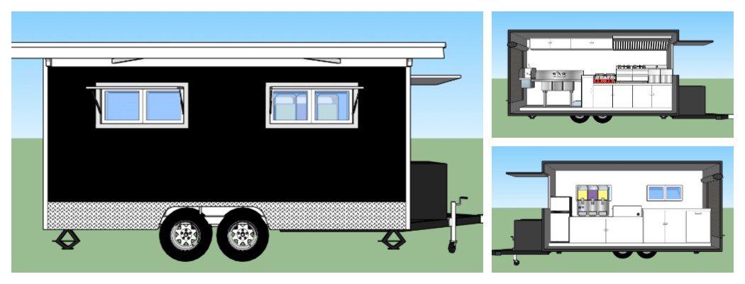 box food truck for sale design